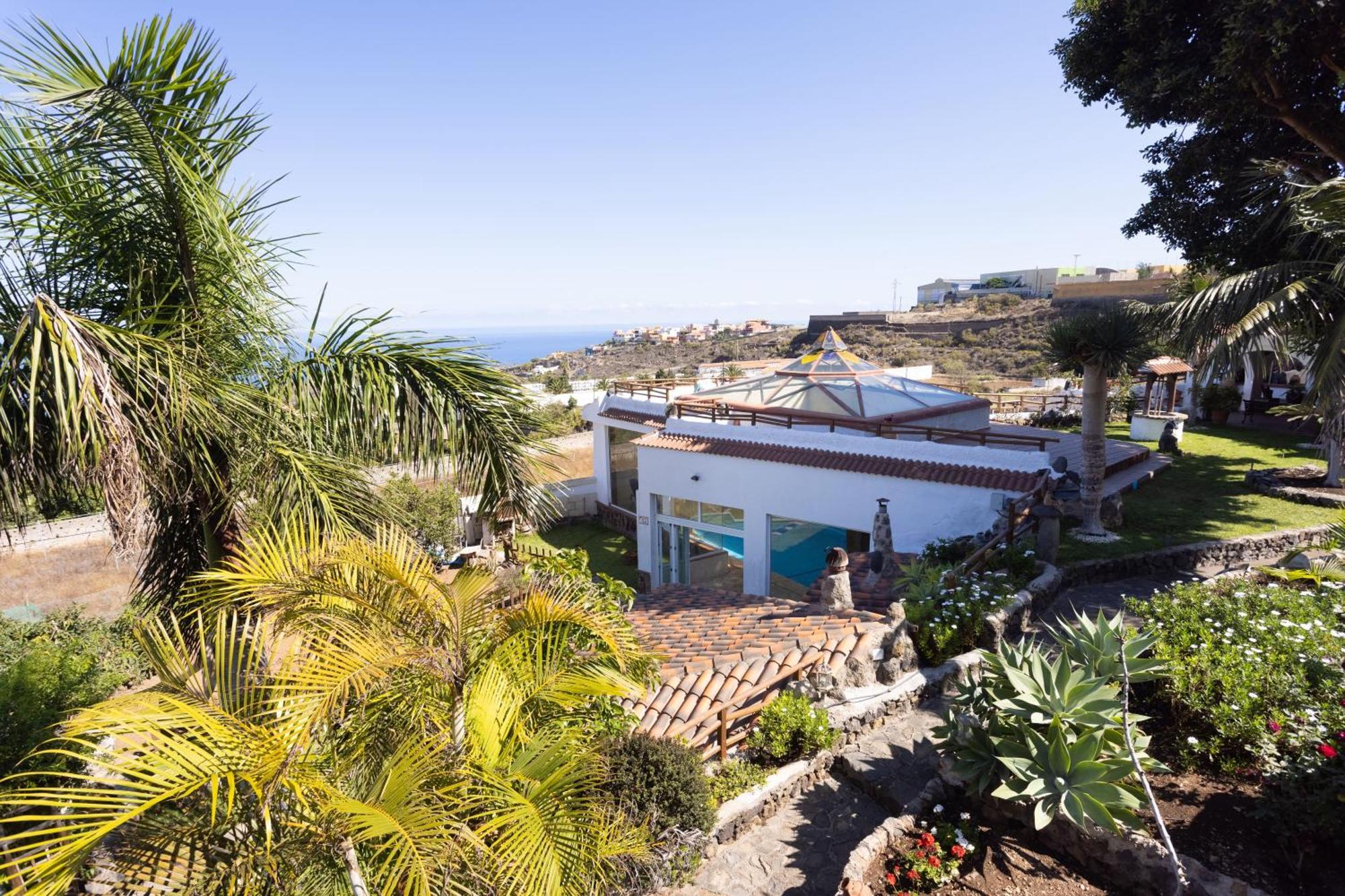 Casa Los Grabados, Piscina, Vistas, Barbacoa Y Zen Icod De Los Vinos Bagian luar foto